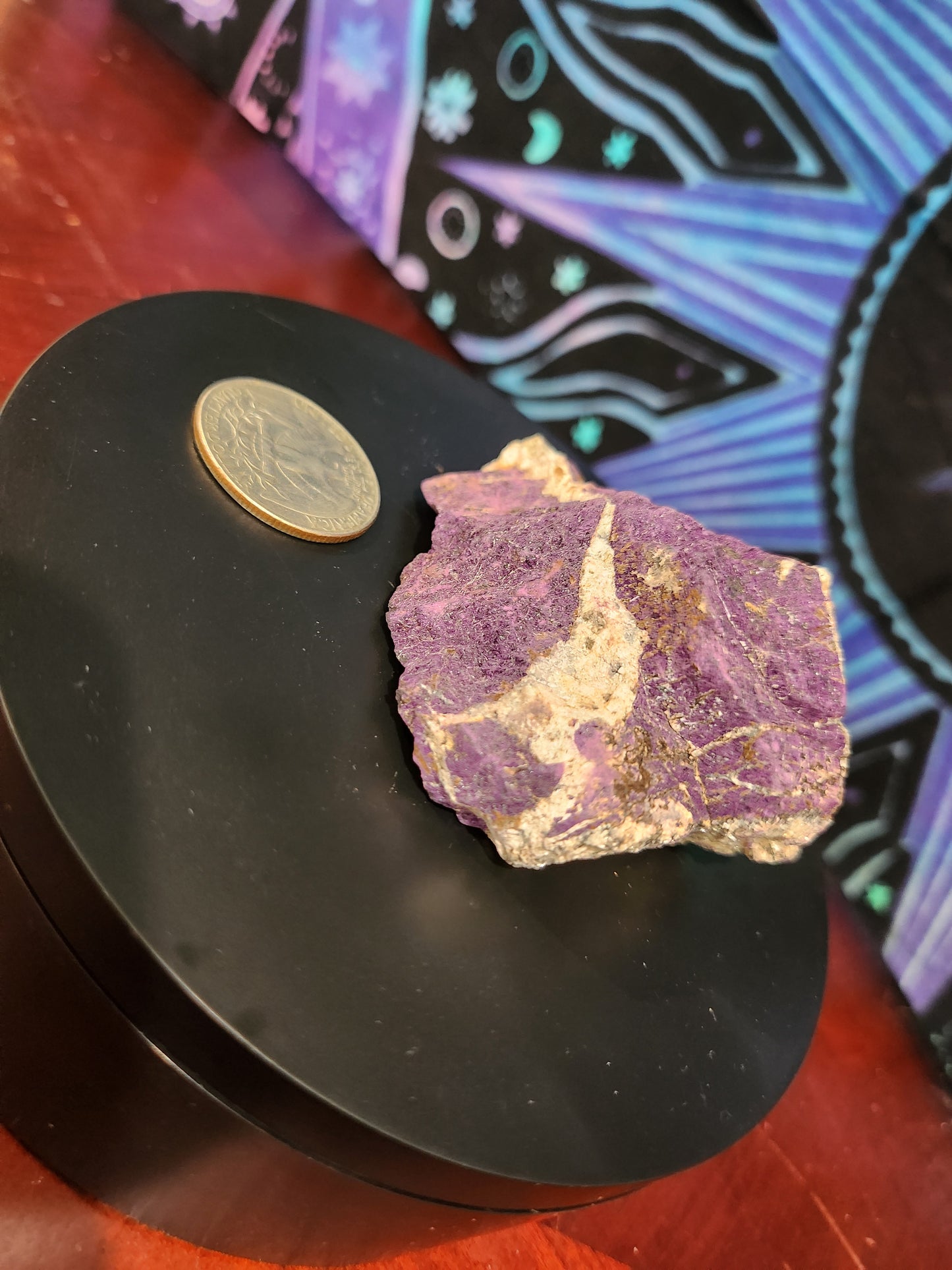 Purpurite Rock
