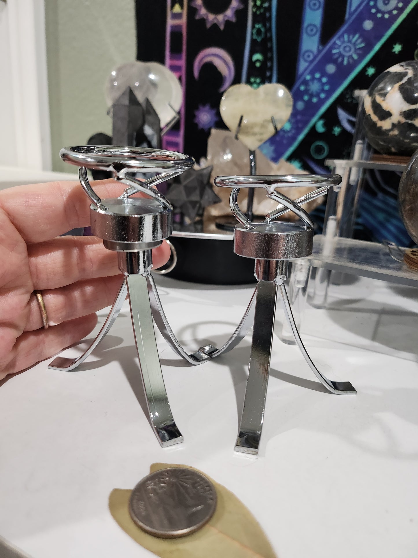 Spinner Sphere Stands