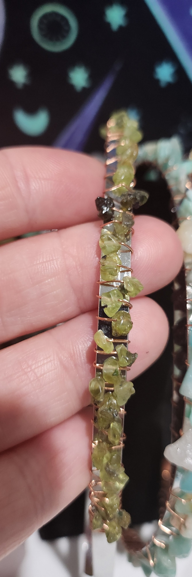 Crystal Chip Headbands