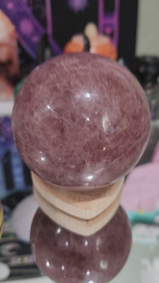Strawberry Quartz Sphere