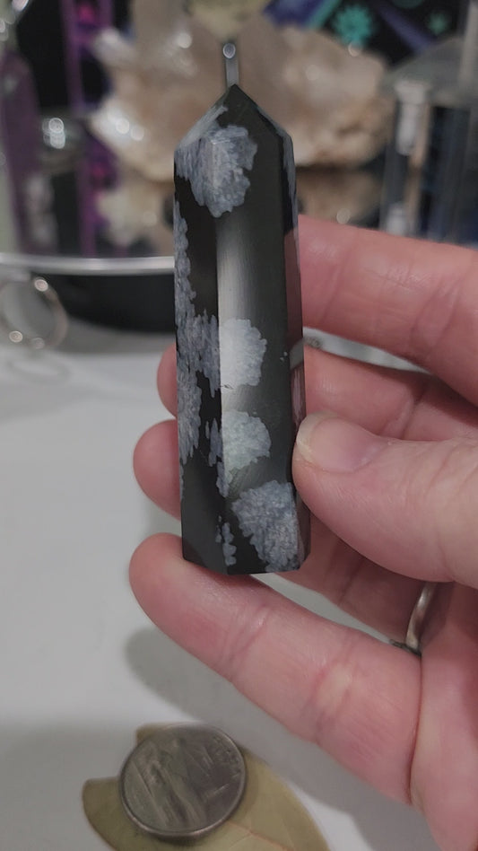 Snowflake Obsidian Tower