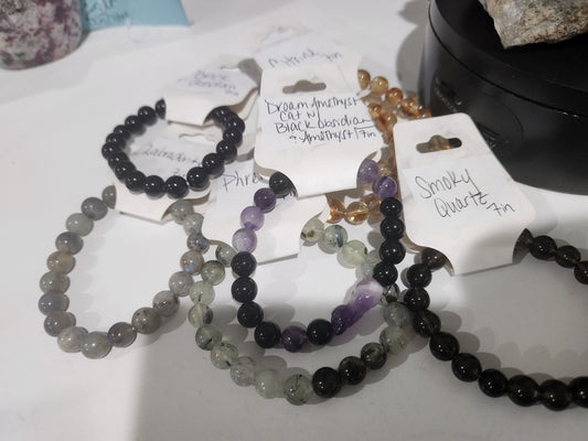 Crystal Bead Bracelets 7 inch