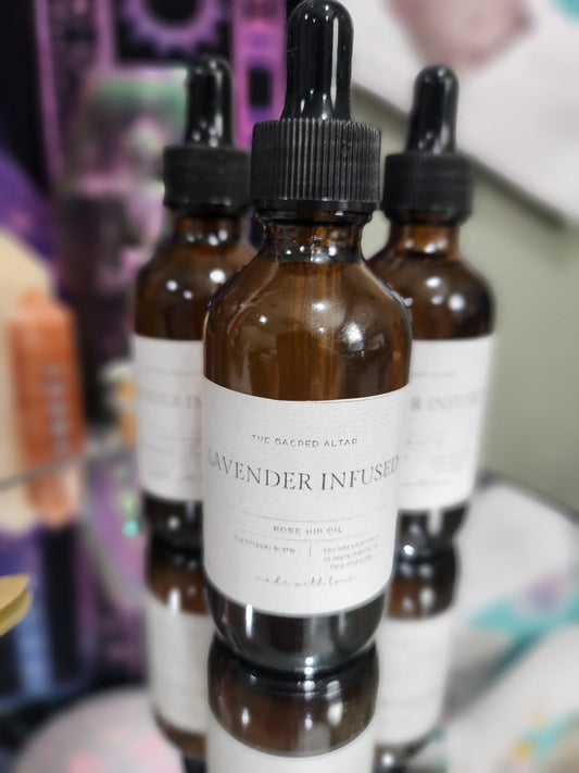 Lavender Infused Rose Hip Oil