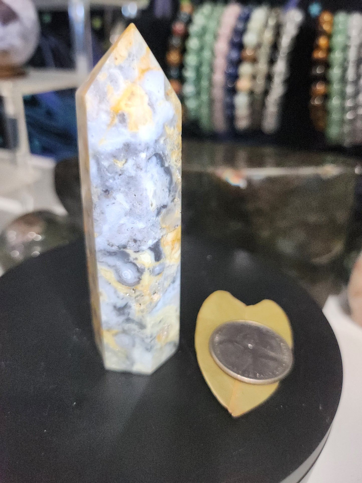 Crazy Lace Agate Tower