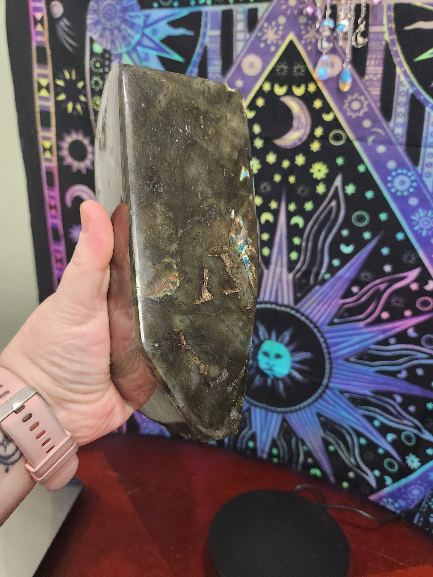 Labradorite Slab cut Freeform