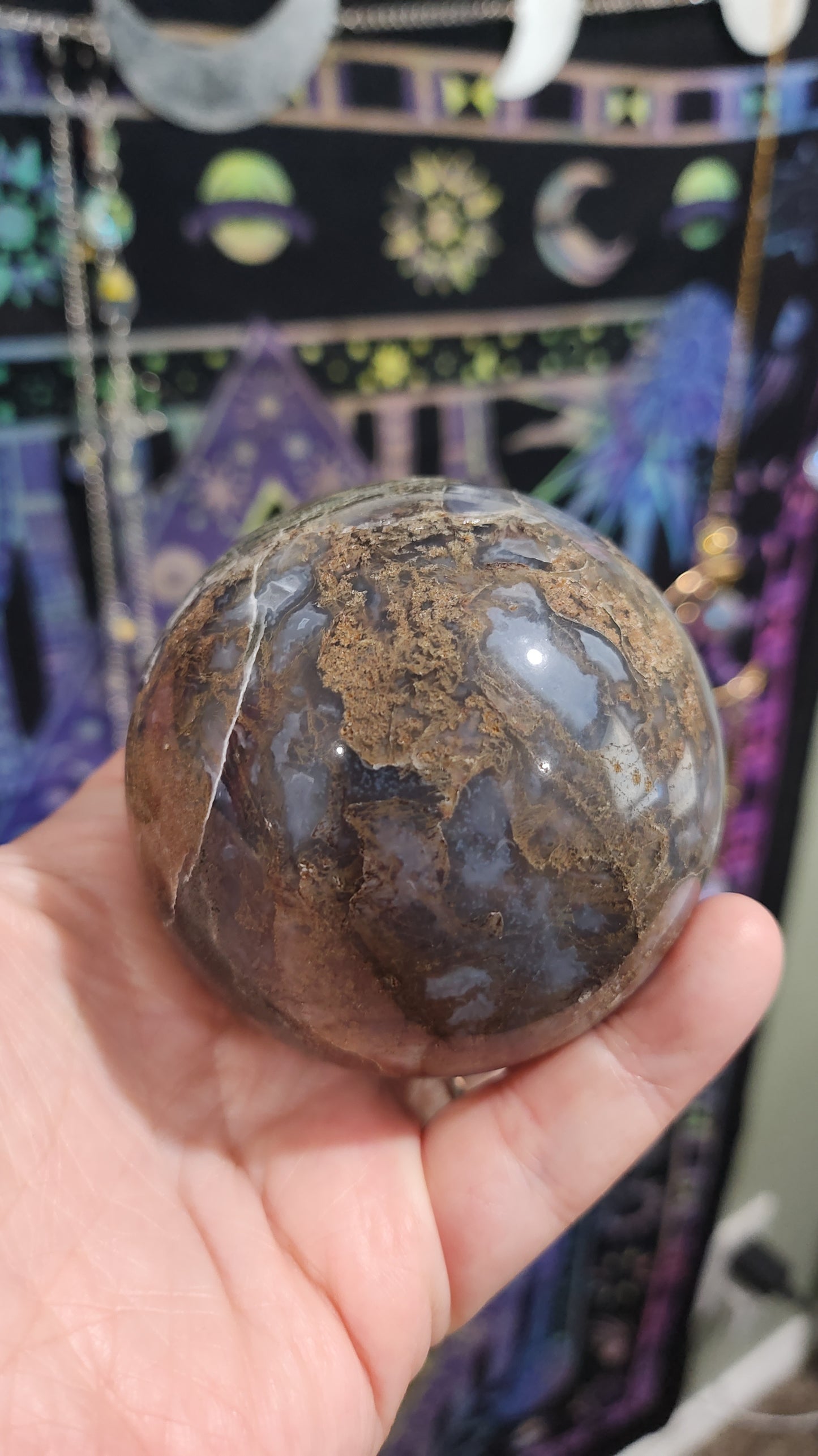 Moss Agate Sphere