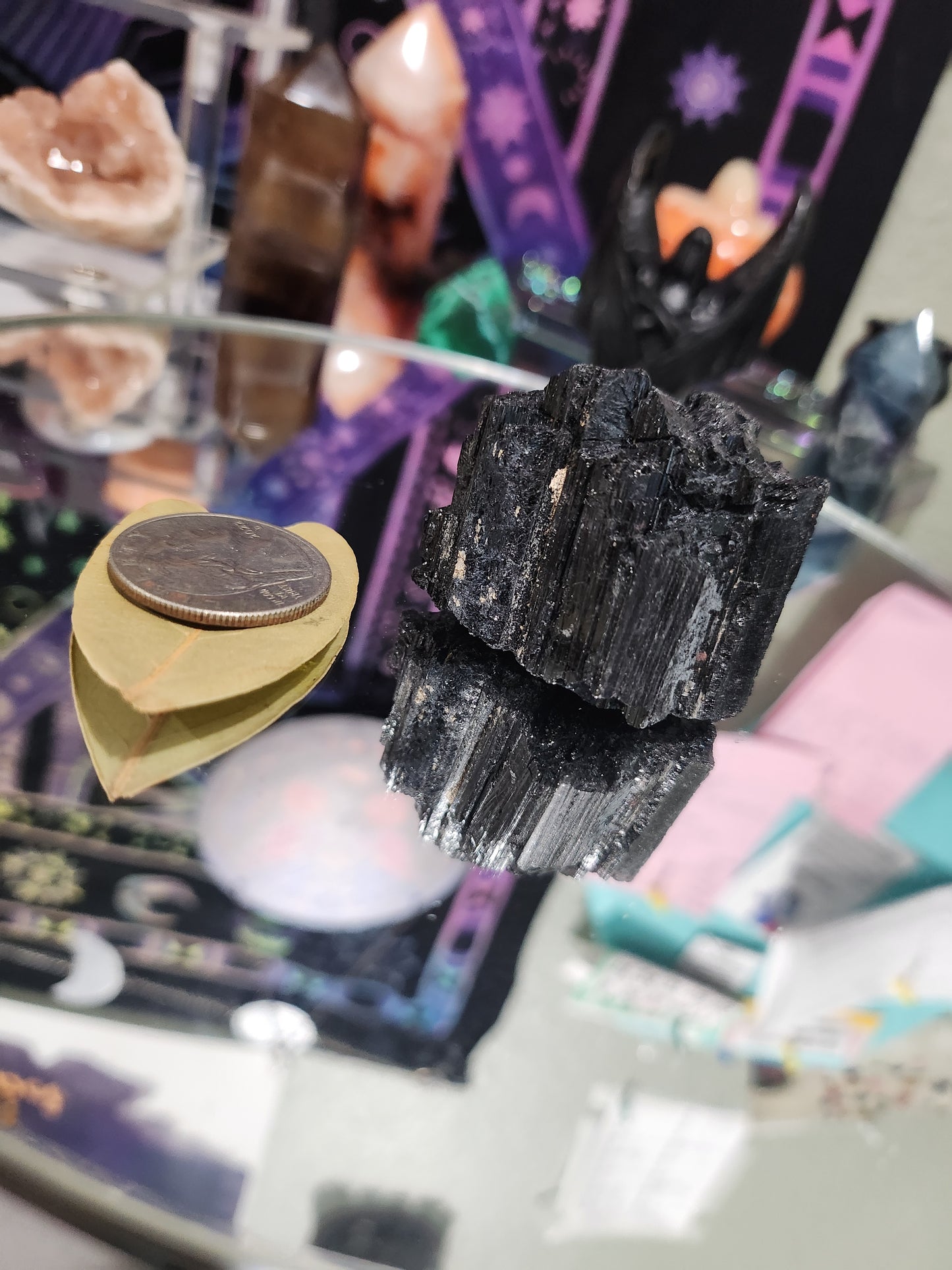 Black Tourmaline Chunks