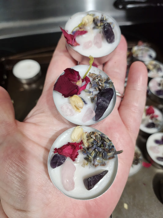Self Love Intention Tealights