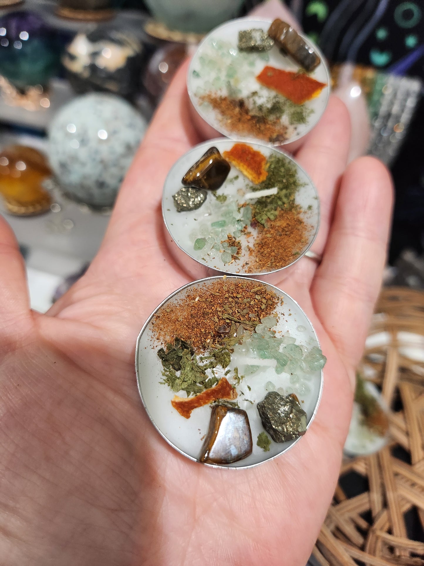Prosperity Intention Tealight Candles