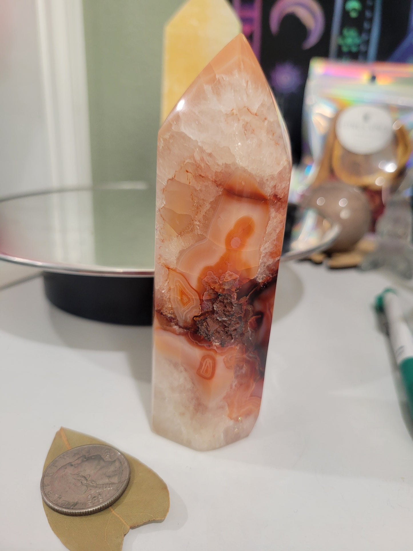 Carnelian Agate Tower